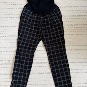 Maternity Full-Panel Pixie Straight Ankle Pants